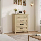Cassettiera Indipendente a 4 Cassetti Nera / Grigia / Rovere Naturale / Noce – Per Uso Singolo