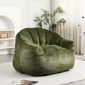 MAYEERTY Bean Bag Sofa Chair with Armrests High Density Foam Lazy Comfortable for Adults Living Room Bedroom Reading Nook